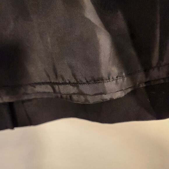 DRESS BARN Black Knee Length Skirt Office Dark Academia Goth Witchy Womens 14 - Picture 7 of 11